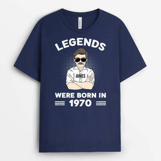 0907AUS2 Personalized T shirts Gifts Grandpa Dad