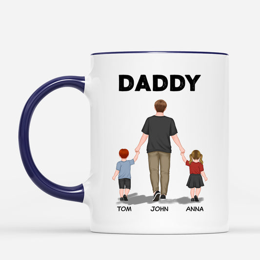 0909MUS1 Personalized Mugs Gifts Father Daughter Dad