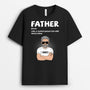 0912AUS1 Personalized T shirts Gifts Father Dad