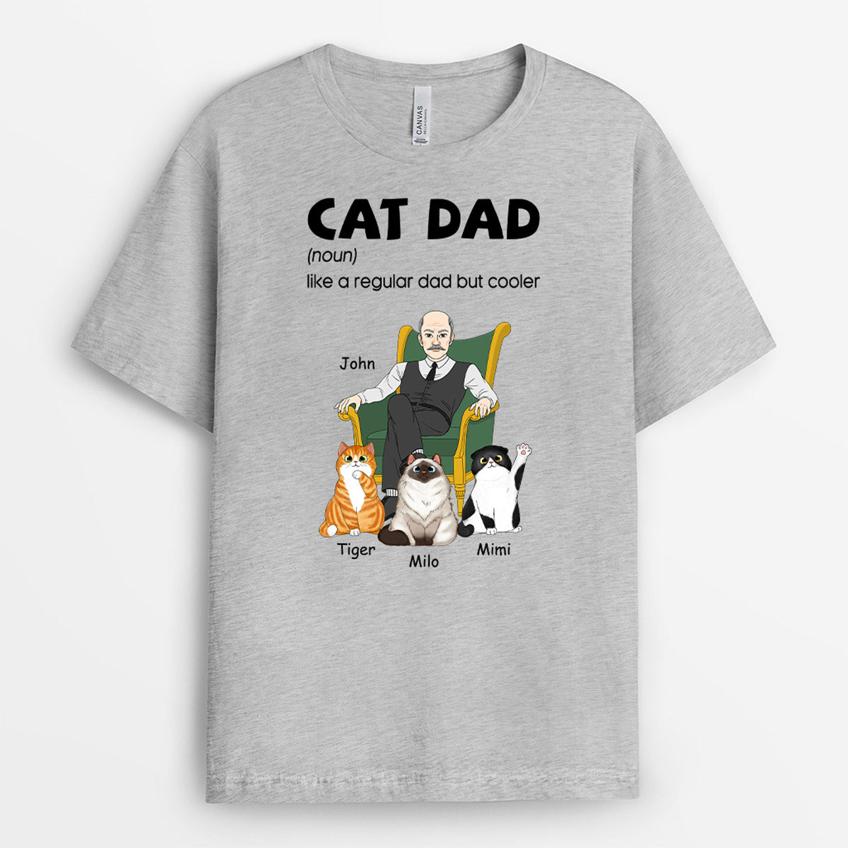 0913AUS2 Personalized T shirts Gifts Cat Cat Lovers