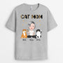 0915AUS2 Personalized T shirts Gifts Leopard Cat Lovers