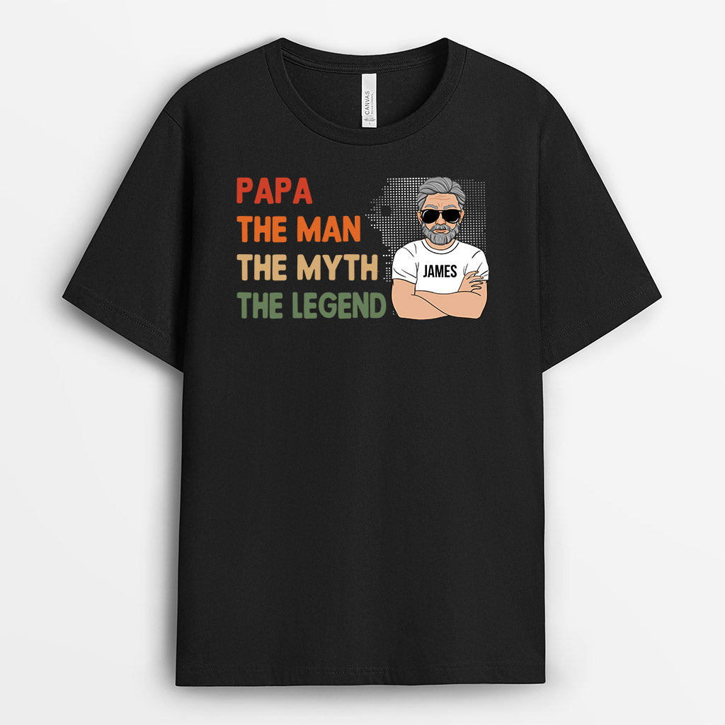 0923AUS2 Personalized T Shirts Gifts Man Dad Grandad
