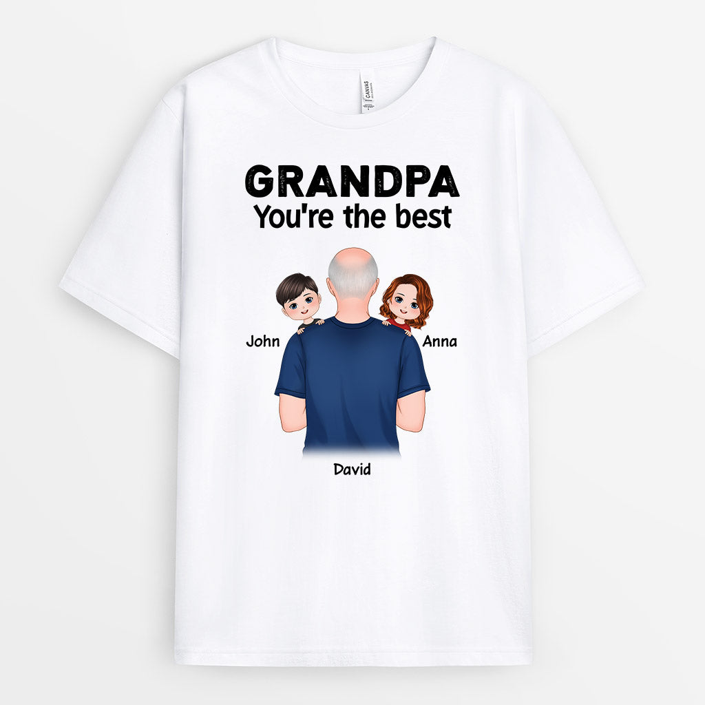 0926AUS1 Personalized T Shirts Gifts Man Kids Dad Grandad