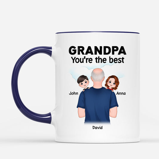 0926MUS1 Personalized Mugs Gifts Man Kids Dad Grandad