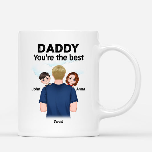 0926MUS2 Personalized Mugs Gifts Man Kids Dad Grandad