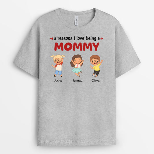 0940AUS2 Personalized T shirts Gifts Kids Grandma Mom