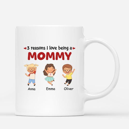 0940MUS1 Personalized Mugs Gifts Kids Grandma Mom