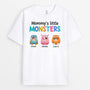 0948AUS1 Personalized T shirts Gifts Monster Grandma Mom