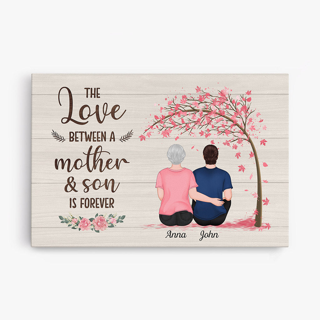 0961CUS1 Personalized Canvas Gifts Mother Children Mom Grandma