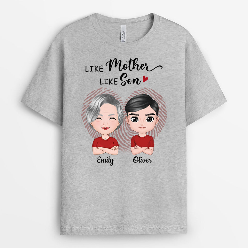 0962AUS2 PersonalizedLovelyLikeMotherLikeDaughterT shirt