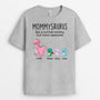 0967AUS1 Personalized T shirts Gifts Dinosaur Grandma Mom
