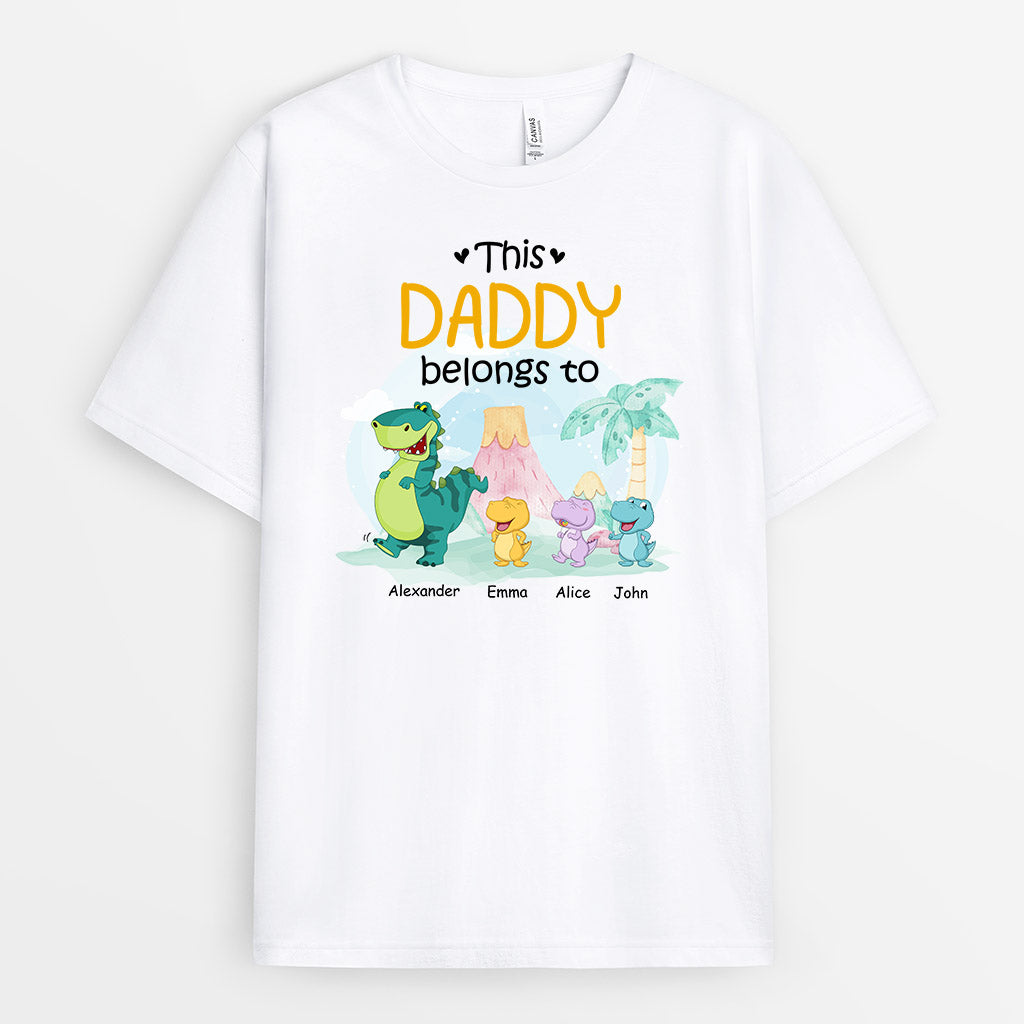 0972AUS1 Personalized T shirts Gifts Kids Grandad Dad