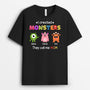 0978AUS1 Personalized T shirts Gifts Monsters Grandma Mom