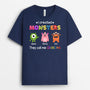 0978AUS2 Personalized T shirts Gifts Monsters Grandma Mom