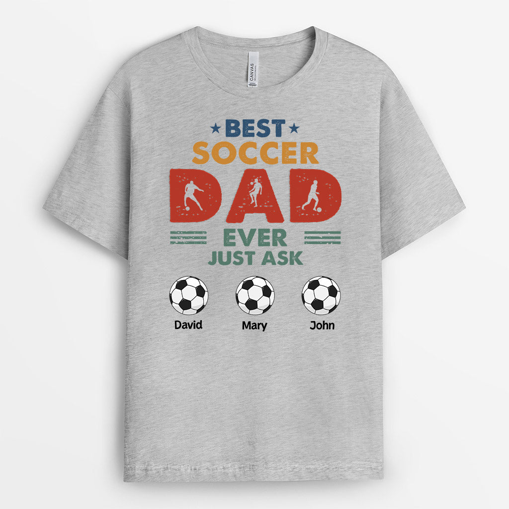 0983AUS2 Pesonalized T shirts Gifts Football Grandpa Dad