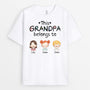 0989AUS1 Personalized T shirts Gifts Kids Grandpa Dad