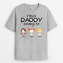 0989AUS2 Personalized T shirts Gifts Kids Grandpa Dad