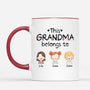 0989MUS2 Personalized T shirts Gifts Kids Grandma Mom