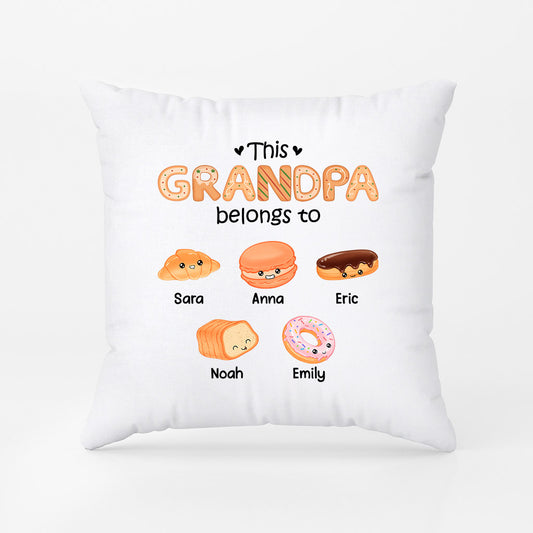 0992PUS2 Personalized T shirts Gifts Kids Grandpa Dad