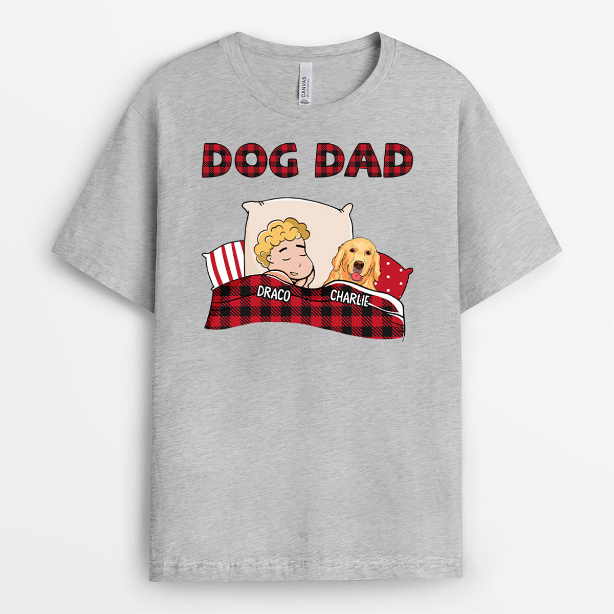 0997AUS1 Personalized T shirts Gifts Dog Dad Dog Lovers