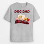 0997AUS1 Personalized T shirts Gifts Dog Dad Dog Lovers