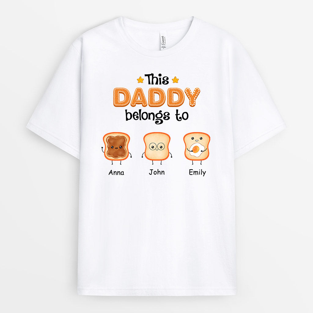 1002AUS1 Personalized T shirts Gifts Bread Grandpa Dad
