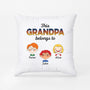 1003PUS2 Personalized Pillows Gifts Grandpa Dad