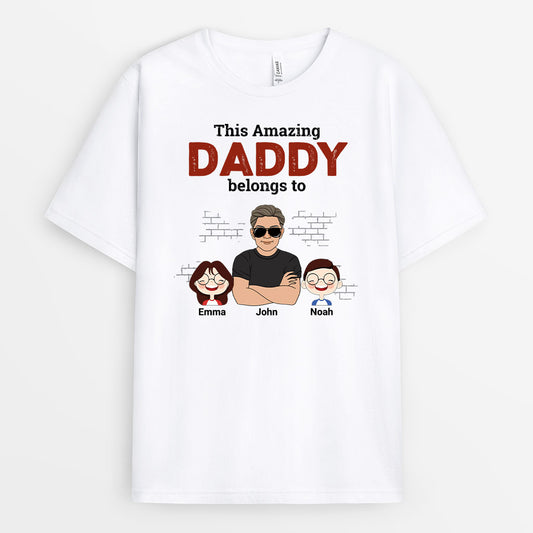 1005AUS1 Personalized T shirts Gifts Dad Boss Grandpa Dad