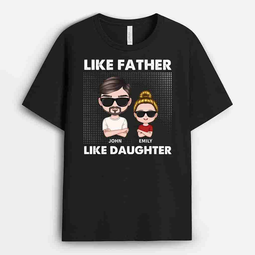 Personalized Shirt - Father's Day 2023 - Full Time Dad Part Time