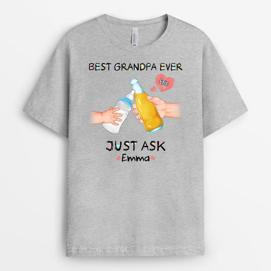 1010AUS2 Personalized T shirts Gifts Kids Grandpa Dad