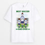 1011AUS1 Personalized T shirts Gifts Soccer Grandpa Dad