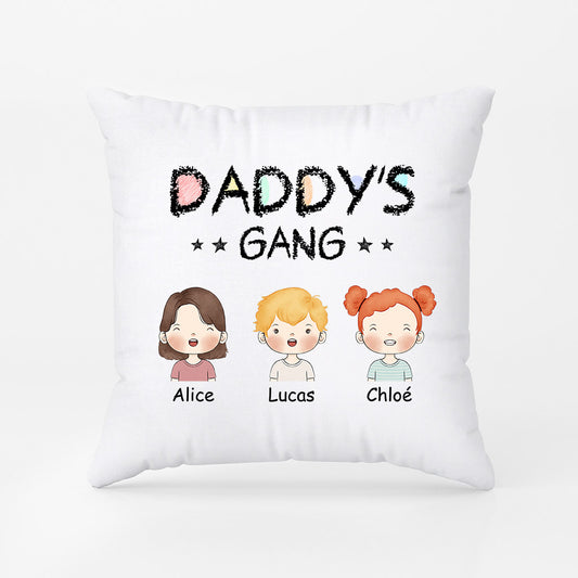 1017PUS1 Personalized Pillows Gifts Kids Grandpa Dad