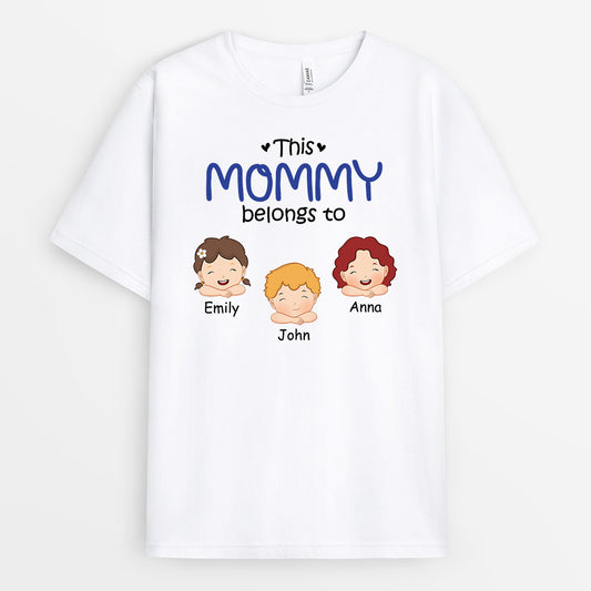 1025AUS1 Personalized T shirts Gifts Grandma Mom