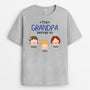 1025AUS2 Personalized T shirts Gifts Grandpa Dad