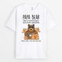 1029AUS1 Personalized T shirts Gifts Bear Grandpa Dad