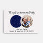 1030CUS1 Personalized Canvas Gifts Constellation Grandpa Dad