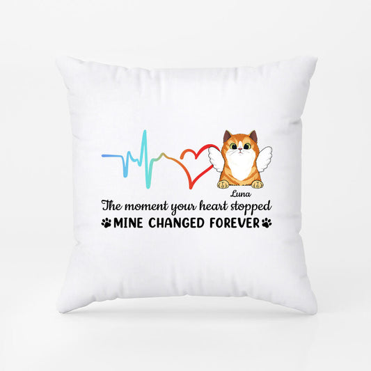 1033PUS1 Personalized Pillows Gifts Memorial Cat Lovers