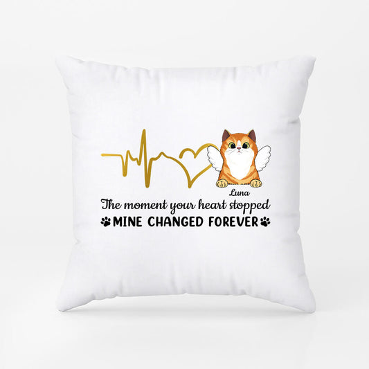 1033PUS2 Personalized Pillows Gifts Memorial Cat Lovers