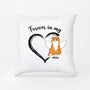 1034PUS1 Personalized Pillows Gifts Heart Cat Lovers