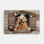 1036CUS1 Personalized Canvas Gifts Memorial Dog Lovers
