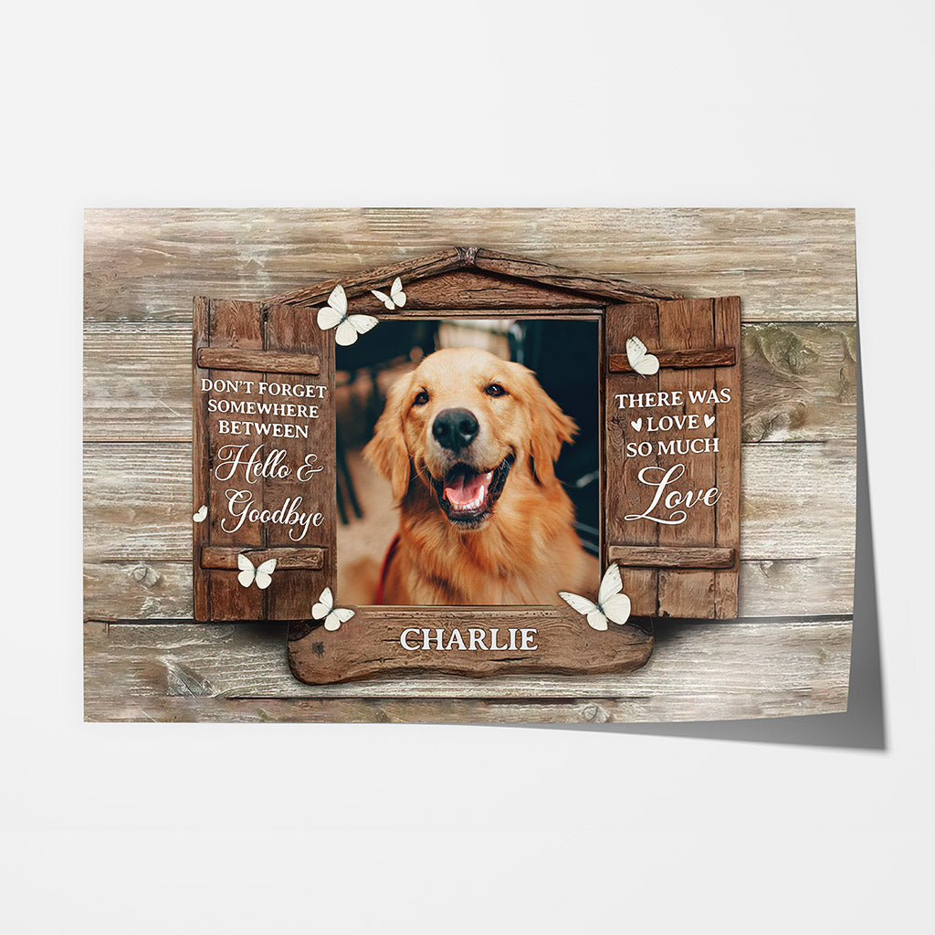 1036SUS1 Personalized Posters Gifts Memorial Dog Lovers Copy