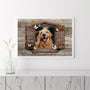 1036SUS3 Personalized poster Gifts Hello Goodbye Dog Lovers Copy