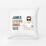 1040PUS2 Personalized Pillows Gifts Legend Grandpa Dad