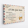 1042CUS2 Personalized Canvas Gifts Letter Cat Lovers