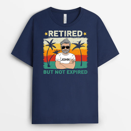 1045AUS1 Personalized T shirts Gifts Retirement Grandpa Dad