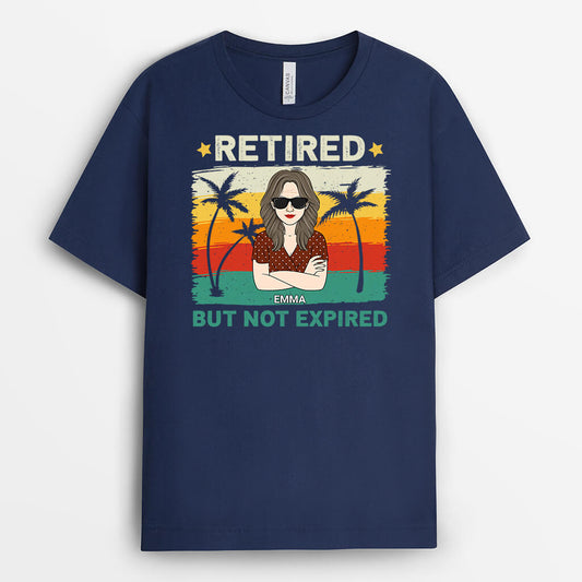 1045AUS2 Personalized T shirts Gifts Retirement Grandma Mom