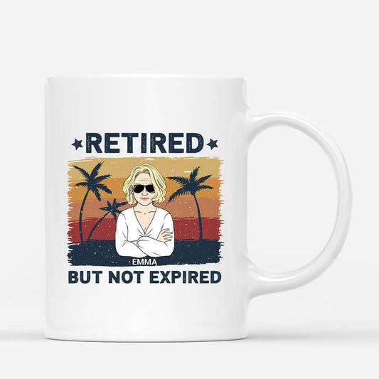 1045MUS1 Personalized Mugs Gifts Retirement Grandma Mom