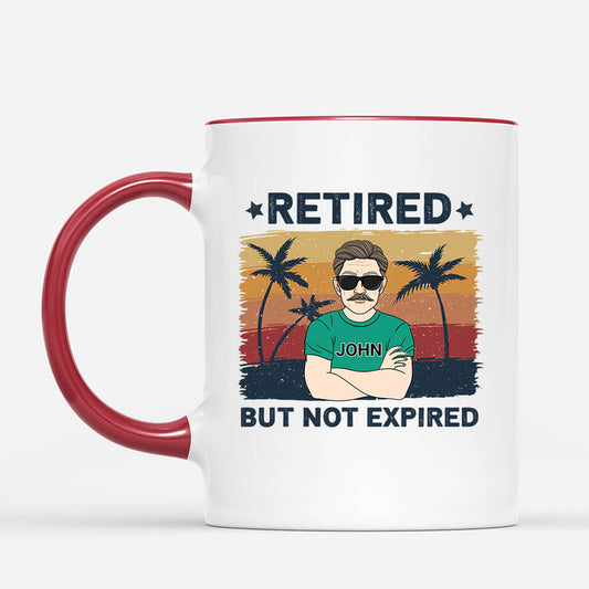 1045MUS1 Personalized Mugs Gifts Retirement Grandpa Dad