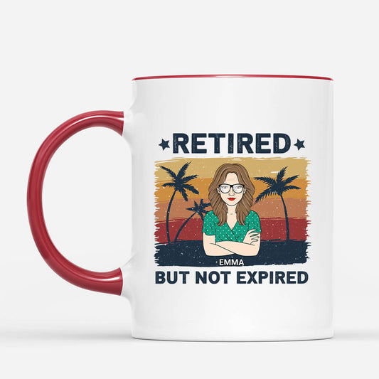 1045MUS2 Personalized Mugs Gifts Retirement Grandma Mom