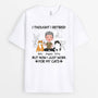 1046AUS2 Personalized T shirts Gifts Retirement Cat Cat Lovers